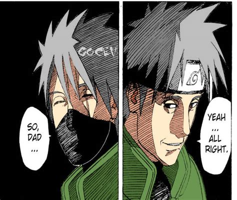 Kakashi And His Father By Gocev On Deviantart