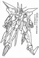 Gundam Mewarnai Kylo Kolorowanki Seed Coloringhome sketch template