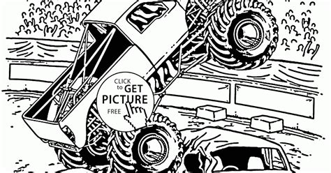 grave digger truck coloring pages amanda gregorys coloring pages