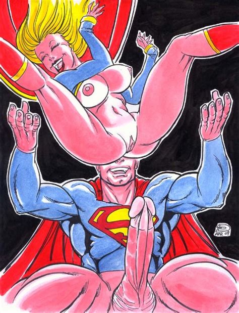 Landing On Superman S Cock Supergirl Porn Pics