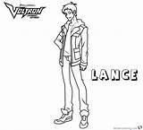 Voltron Coloring Pages Lance Printable Bettercoloring Adults Kids sketch template