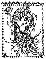 Gypsy Dancer Gypsies sketch template