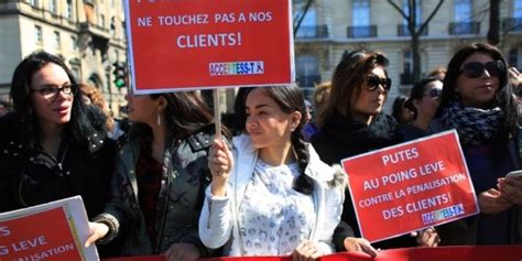paying for sex is now against the law in france sex workers protest