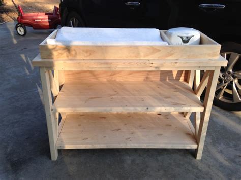 baby changing table woodworking plans