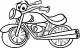 Coloring Motorcycle Adults Pages Getdrawings sketch template