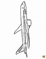 Boeing Avion Ludinet sketch template