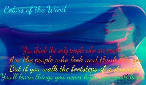 day 25 favorite lyrics colors of the wind from pocahontas