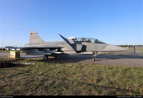 aircraft photo   saab jas  gripen sweden air force airhistorynet