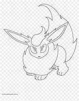 Flareon Pngfind sketch template