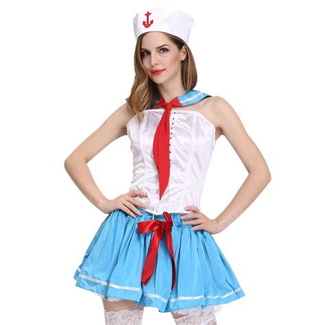 female sexy uniform costumes set navy sailors cosplay lingerie suit