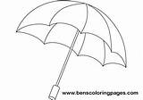 Umbrella Coloring Rainbow Pages Colouring Book Getcolorings Printable Color Print sketch template