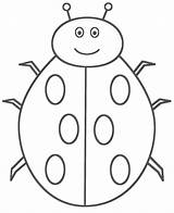 Coloring Ladybug Pages Kids Bug Insects Drawing Color Ladybird Ladybugs Lightning Print Smiling Printable Bugs Draw Getdrawings Activity Bigactivities Popular sketch template