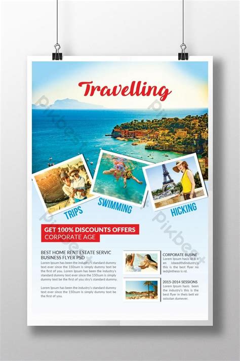 travel economy package poster template psd   pikbest
