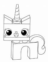 Unikitty Coloring Pages Unicorn Printable Princess Lego Movie Kitty Kids Choose Board Book sketch template