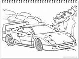 Coloring Supercar Book Plus Google Twitter Kids sketch template