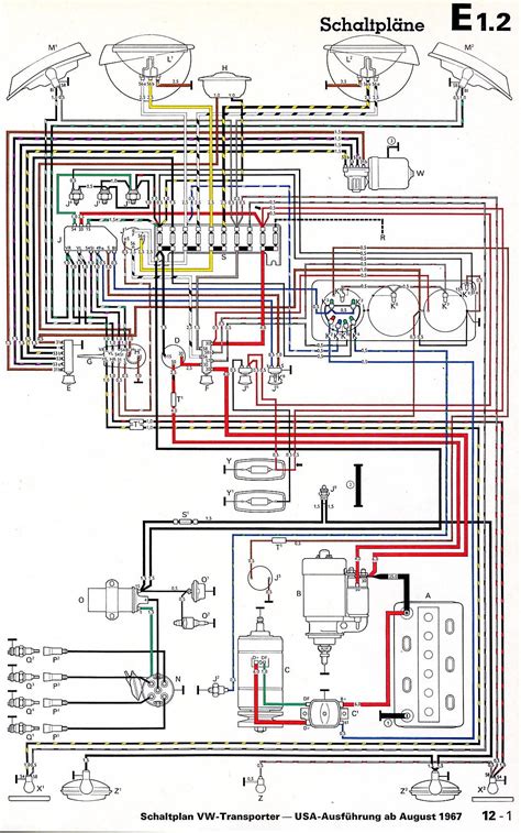 vw bus wiring diagram vw bus electrical diagram electrical wiring diagram
