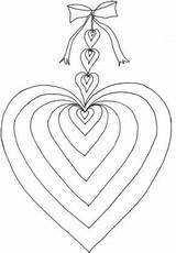 Valentijnsdag Hearts Fun Valentijn Coloriage Valentinstag Valentino Ausmalbilder Malvorlage Disegno Stemmen Stimmen sketch template