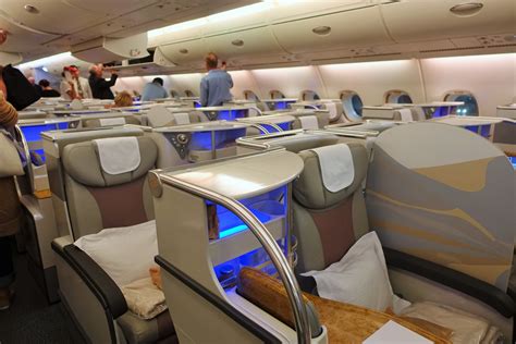 emirates   class review airbus  business class airbus