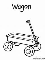 Wagon Coloring Clipart Pages Color Printable Clip Cover Abc First Print Library Kids Getcolorings Getdrawings Webstockreview Popular Coloringhome sketch template