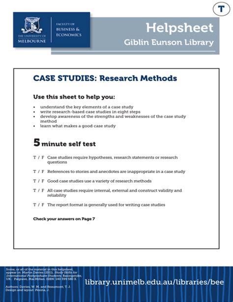 case studies research methods