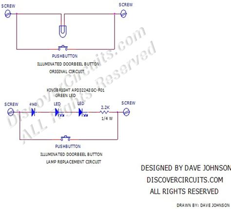 lighted doorbell button wiring diagram  electronic doorbell wiring diagram diagram
