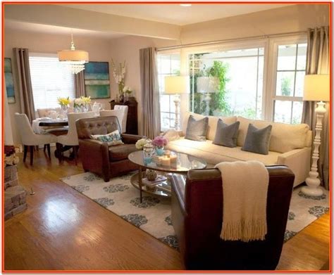 decorate rectangular living room living room dining room combo