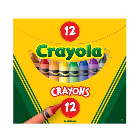 crayola wax crayons small pack cray  complete office