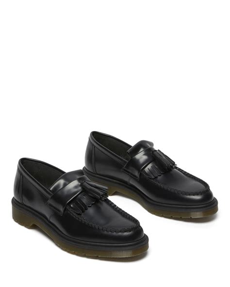 dr martens adrian black polished smooth kopen idenza schoenen