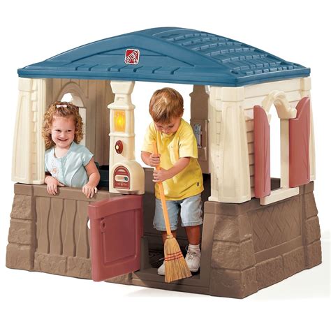 kids outdoor playhouse pretend play fun