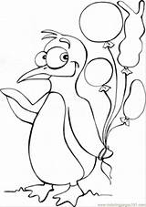 Coloring Pages Penguin Ice Age Printable Color Cartoons sketch template