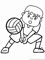 Volleyball Coloring Pages Sports Clipart Cartoon Printable Kids Cliparts Boy Popular Clip Gif Book Library Clipartmag Coloringhome Advertisement Books Categories sketch template