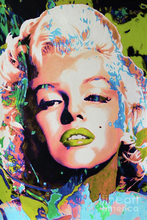 Marilyn Monroe Pop Art Doc Braham All Rights Reserved Photograph By