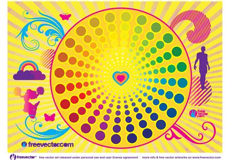 colorful life vector   vector art stock graphics images