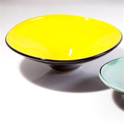 Coloured Glass Plate Handmade By Hayley Gammon Boha Glass