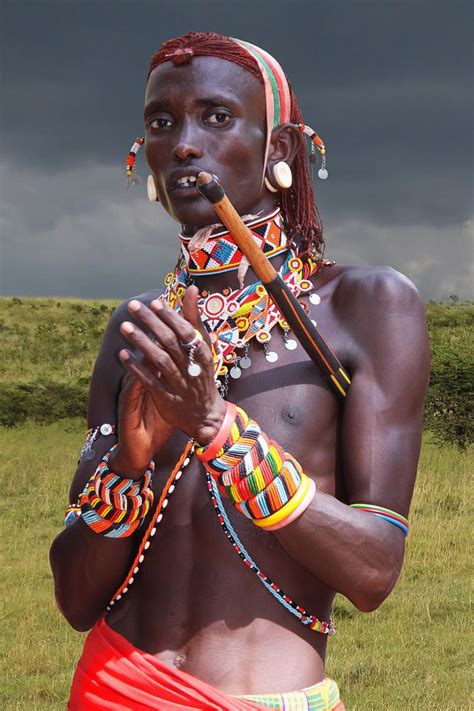 samburu warrior kenya african people africa kenya