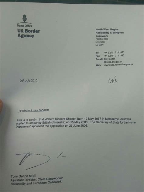 bill shorten produces letter showing he renounced british citizenship