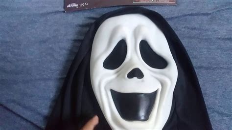 scream ghostface spoof mask review  scary  youtube