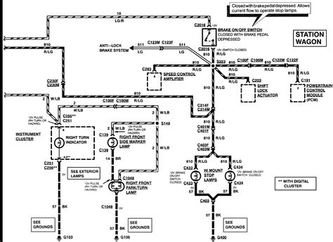 diagram  ford taurus headlight wiring diagram mydiagramonline