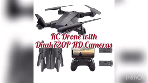 rc drone  dual p hd mp cameras open box youtube