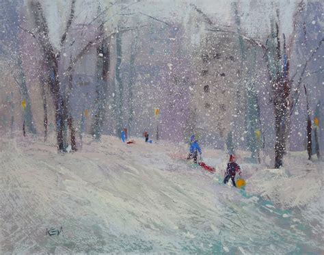 painting  world painting  snow scene   easy steps