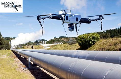 falcon eye drones feds  economical pipeline inspection  volume inspection hire drones