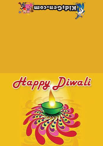 printable diwali cards