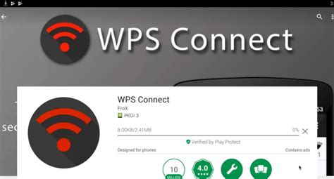 wps connect apk android app  crack wifi password bosstechy