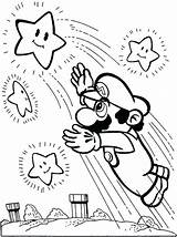 Pages Mario Coloring Super Getdrawings Wii Bros sketch template