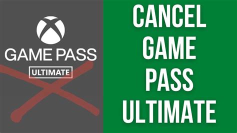 how to cancel xbox game pass ultimate 2022 pc and xbox one series s x