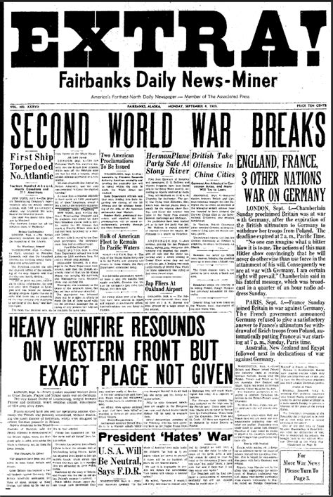 world war  articles newspapers records