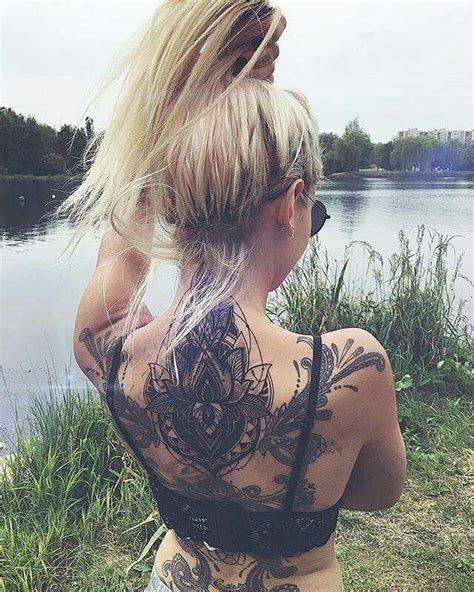 Amazing Back Tattoo Girl Tattoos Inked Girls Tattoo Clothing