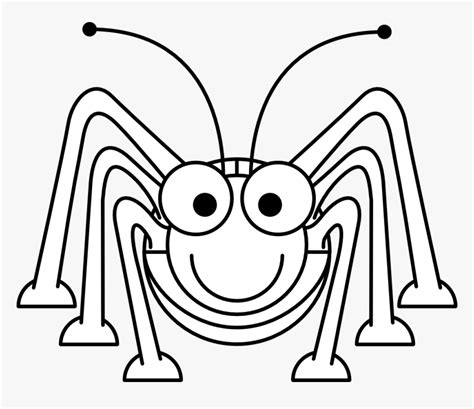 cartoon bug coloring pages hd png  kindpng