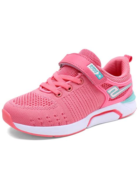tanleewa sport shoes  girls breathable knit lightweight tennis shoes mesh athletic running