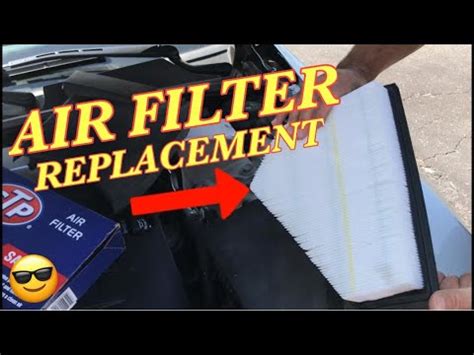 cadillac cts air filter replacement   change  air filter   cadillac cts easy